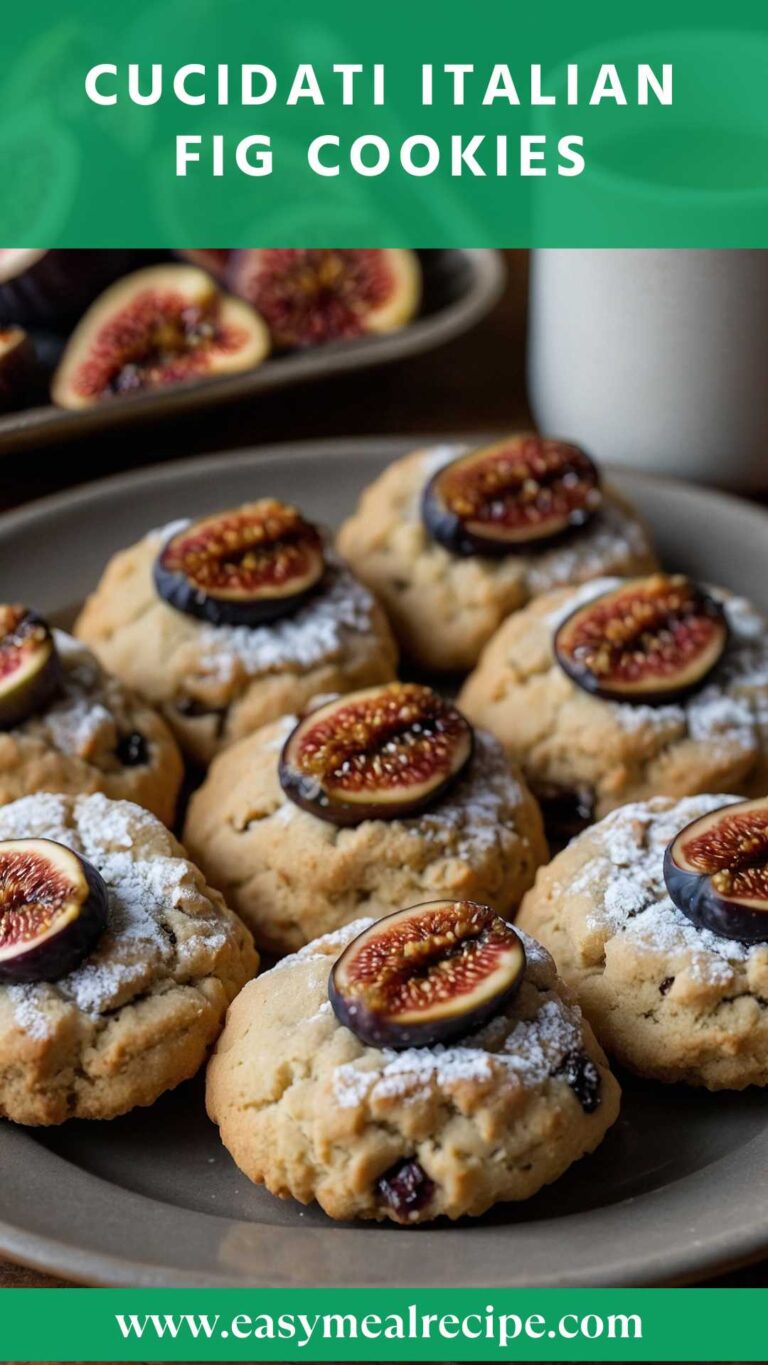 Cucidati Italian Fig Cookies – Easy Meal Recipe
