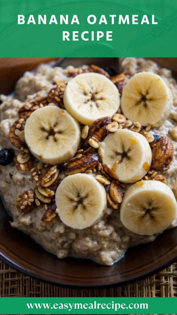 Banana Oatmeal Recipe
