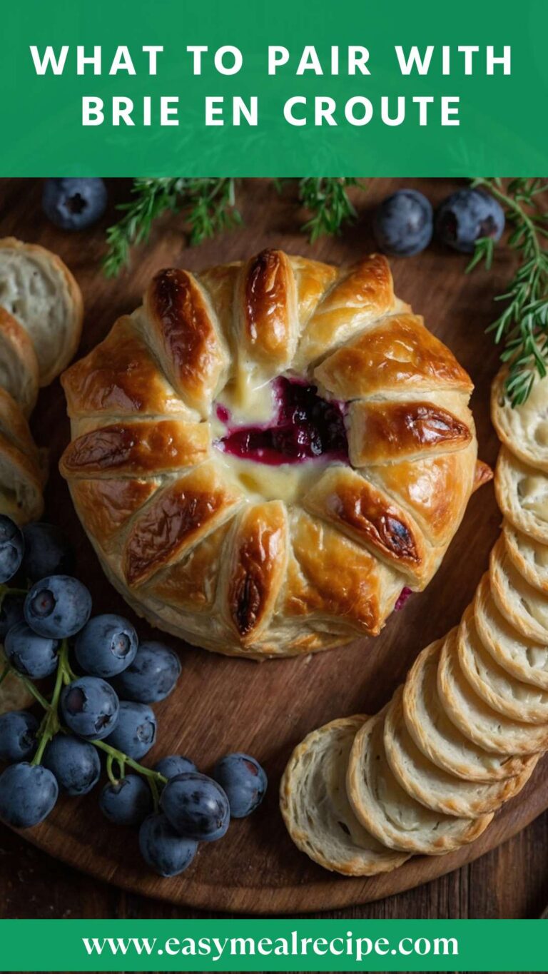 What to Pair with Brie en Croute – Easy Meal Recipe