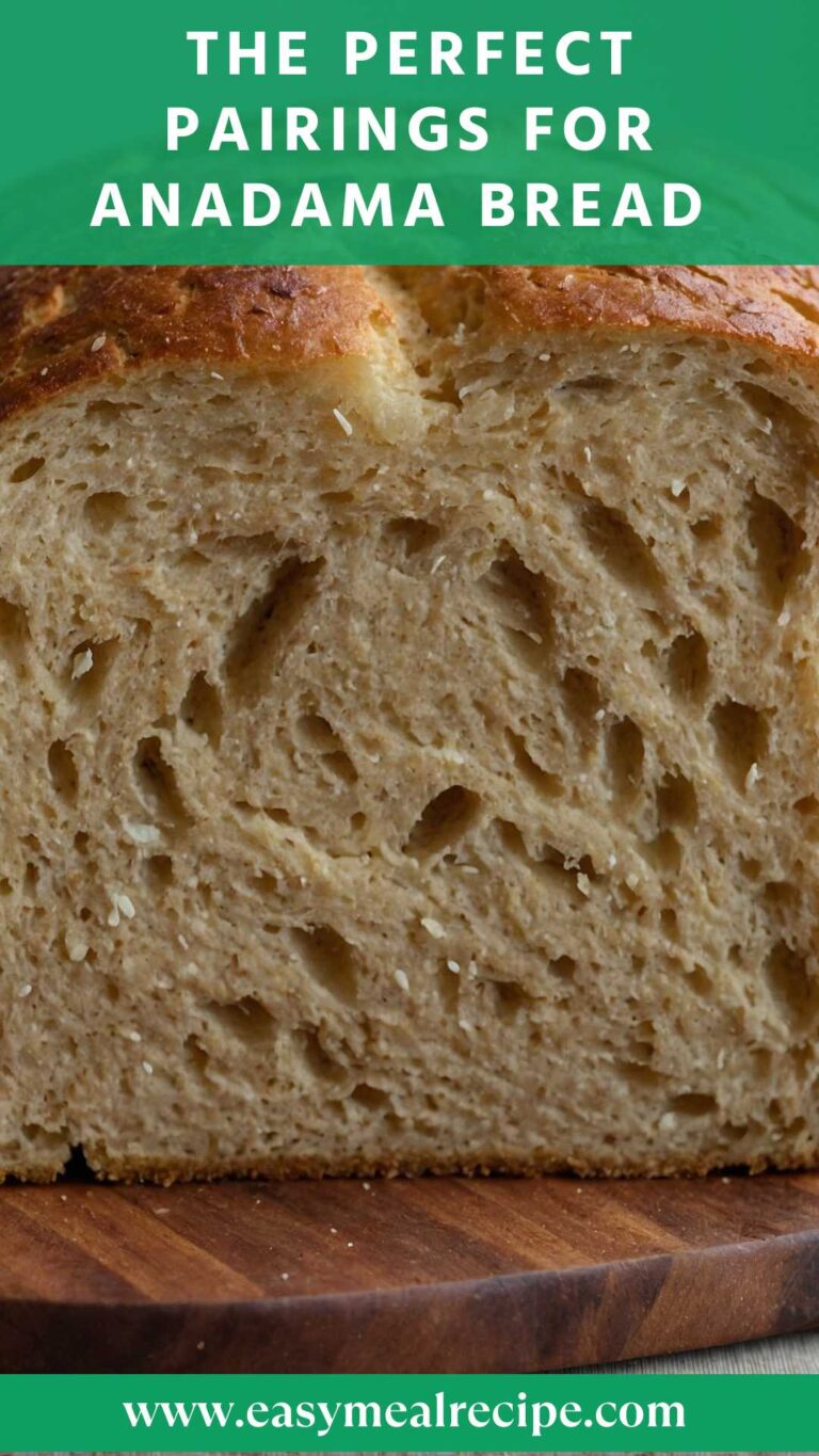 The Perfect Pairings for Anadama Bread – Easy Meal Recipe