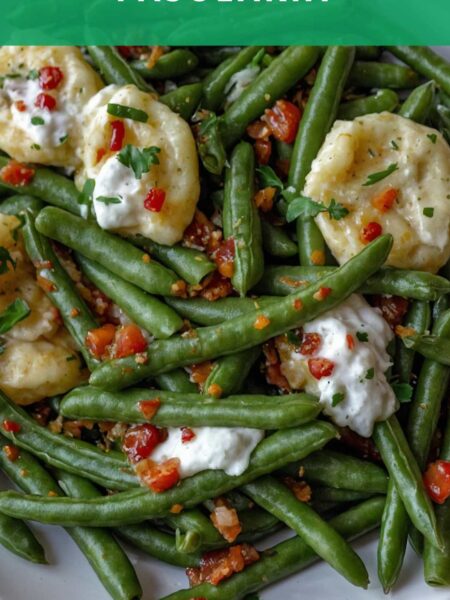 Greek Green Beans Fasolakia