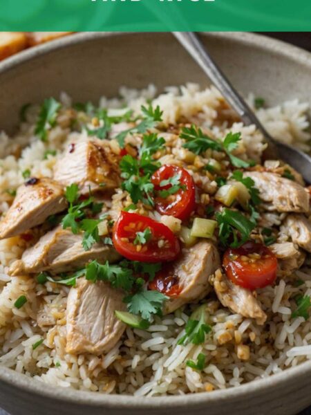 Lebanese Chicken and Rice