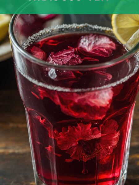 Agua de Jamaica Hibiscus Tea