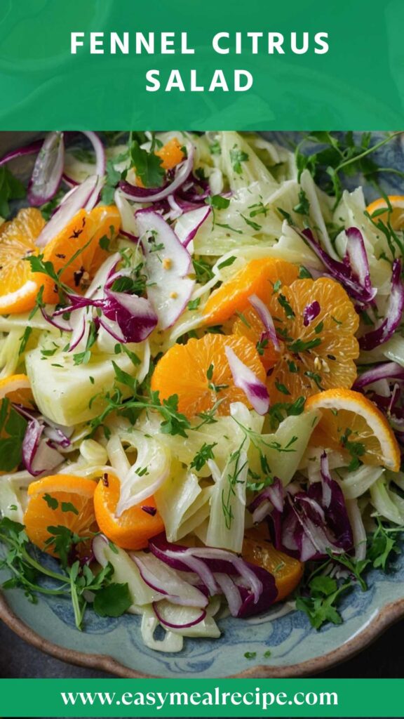 Fennel Citrus Salad Fennel Citrus Salad