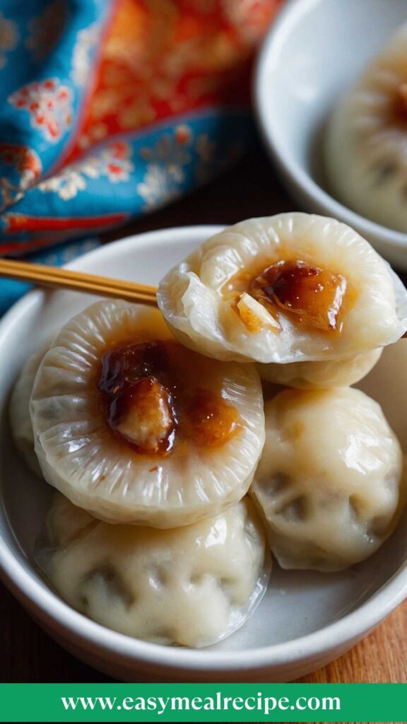 How to make Chinese sweet dumplings