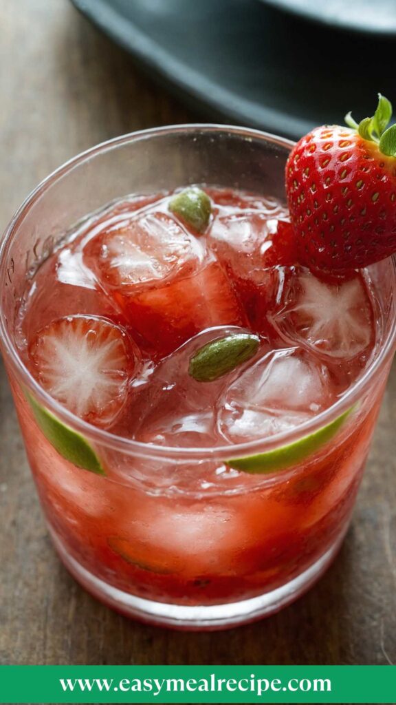 How to make Strawberry Caipirinha