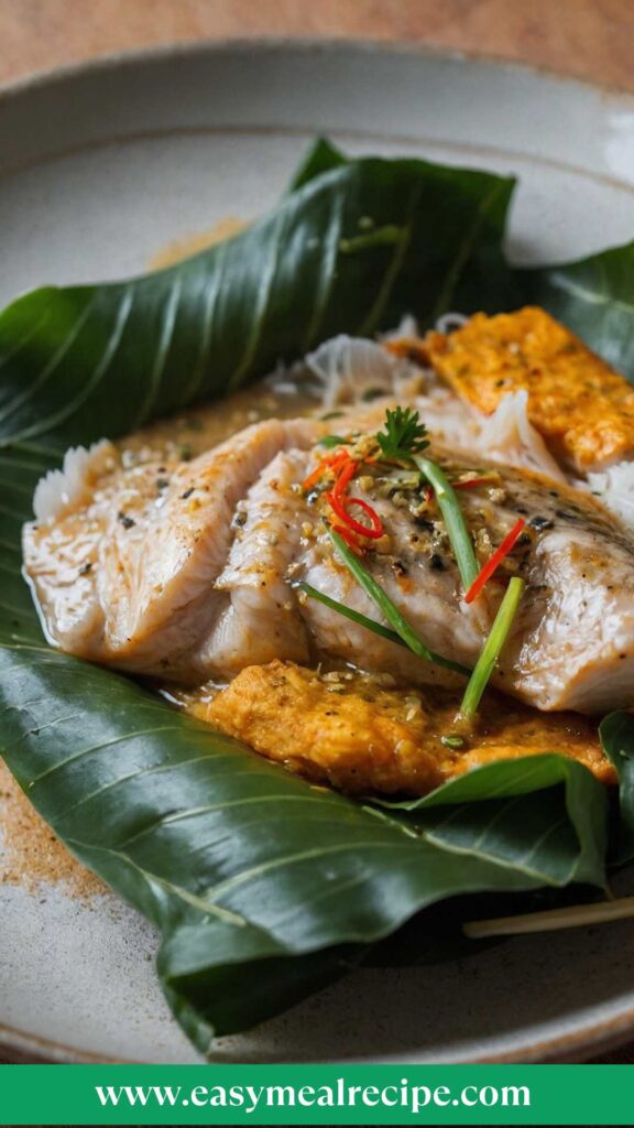 Cambodian Fish Amok Trey Cambodian Fish Amok Trey