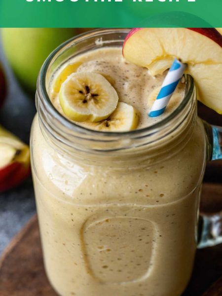 An Apple Banana Smoothie Recipe