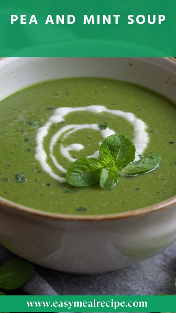 Pea and Mint Soup