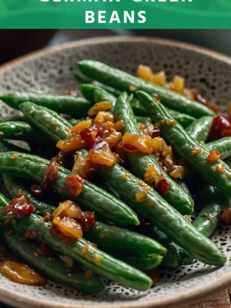 Speckbohnen German Green Beans