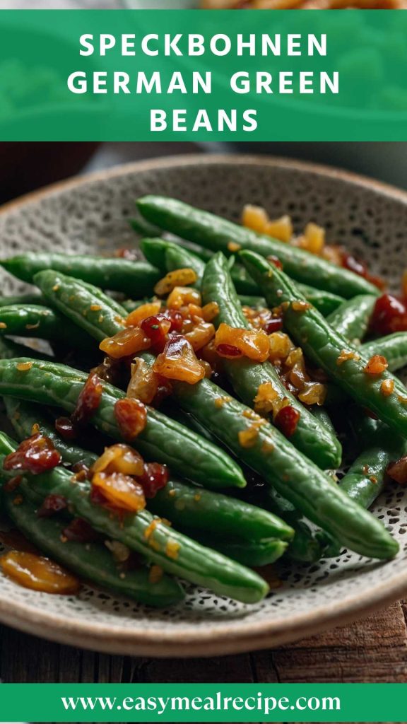 Speckbohnen German Green Beans