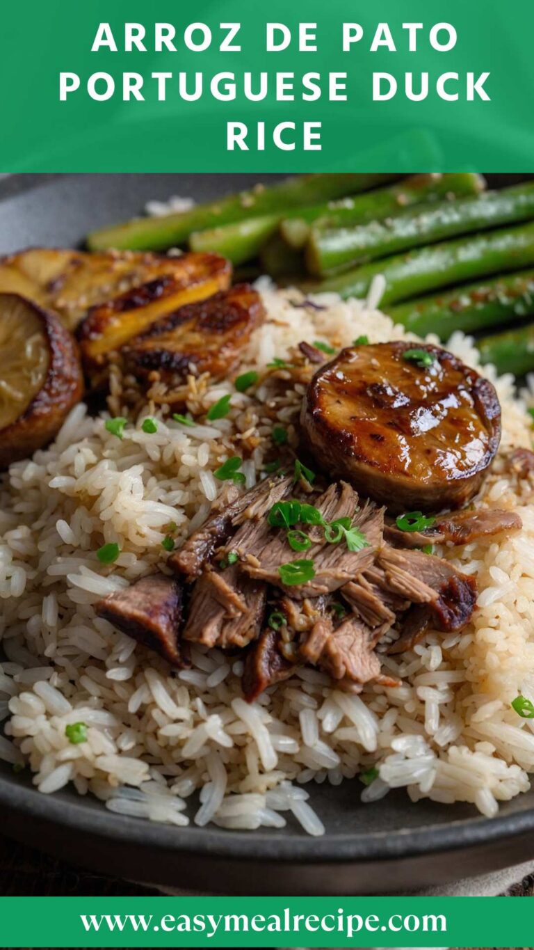Arroz de Pato Portuguese Duck Rice – Easy Meal Recipe