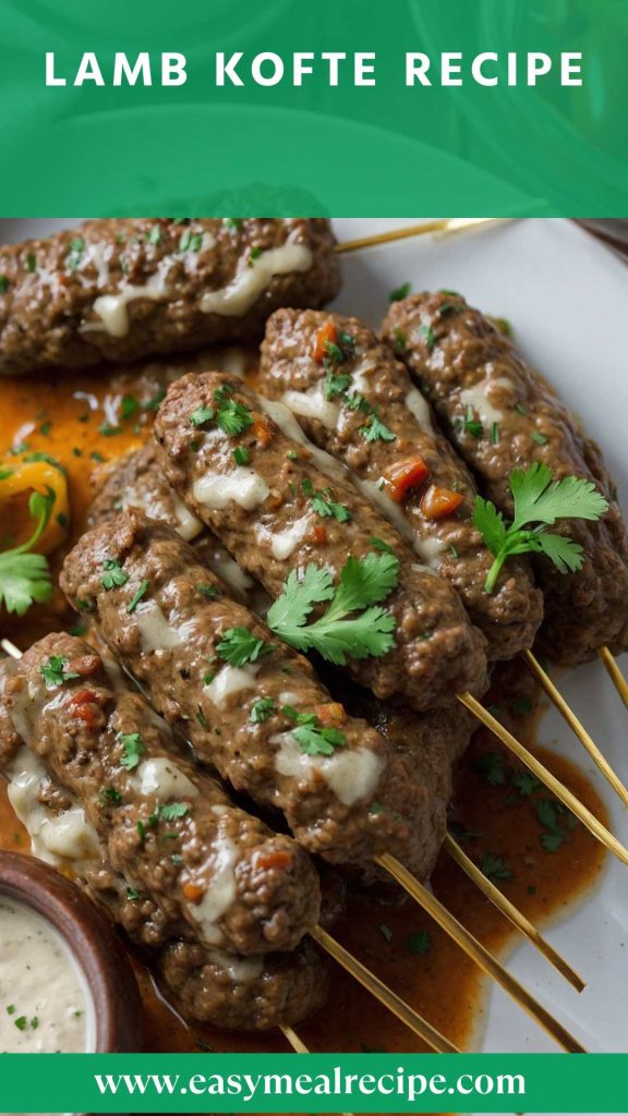 Lamb Kofte Recipe