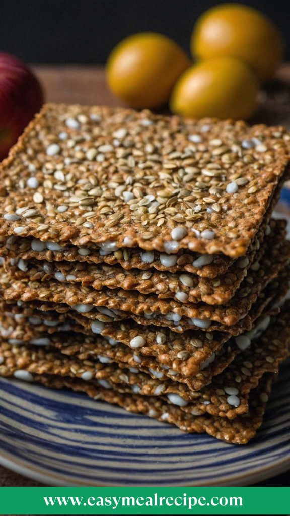 How to make Swedish Crispbread Rye Seed Crackers How to make Swedish Crispbread Rye Seed Crackers