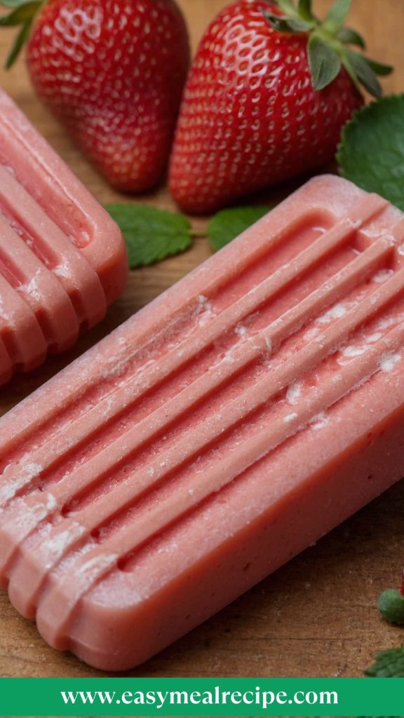 How to make Paletas de Fresa con Crema Recipe How to make Paletas de Fresa con Crema Recipe