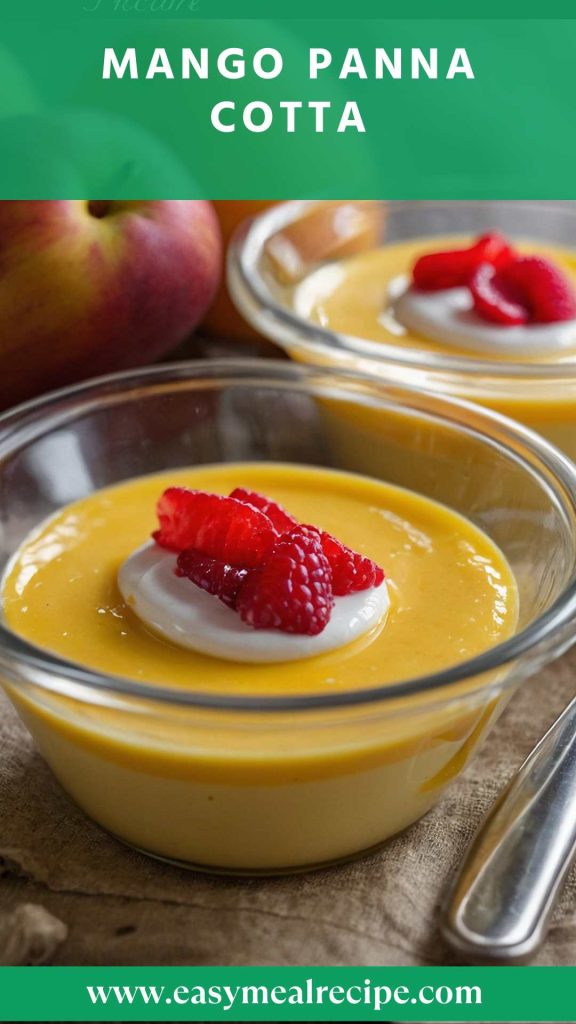 Mango Panna Cotta