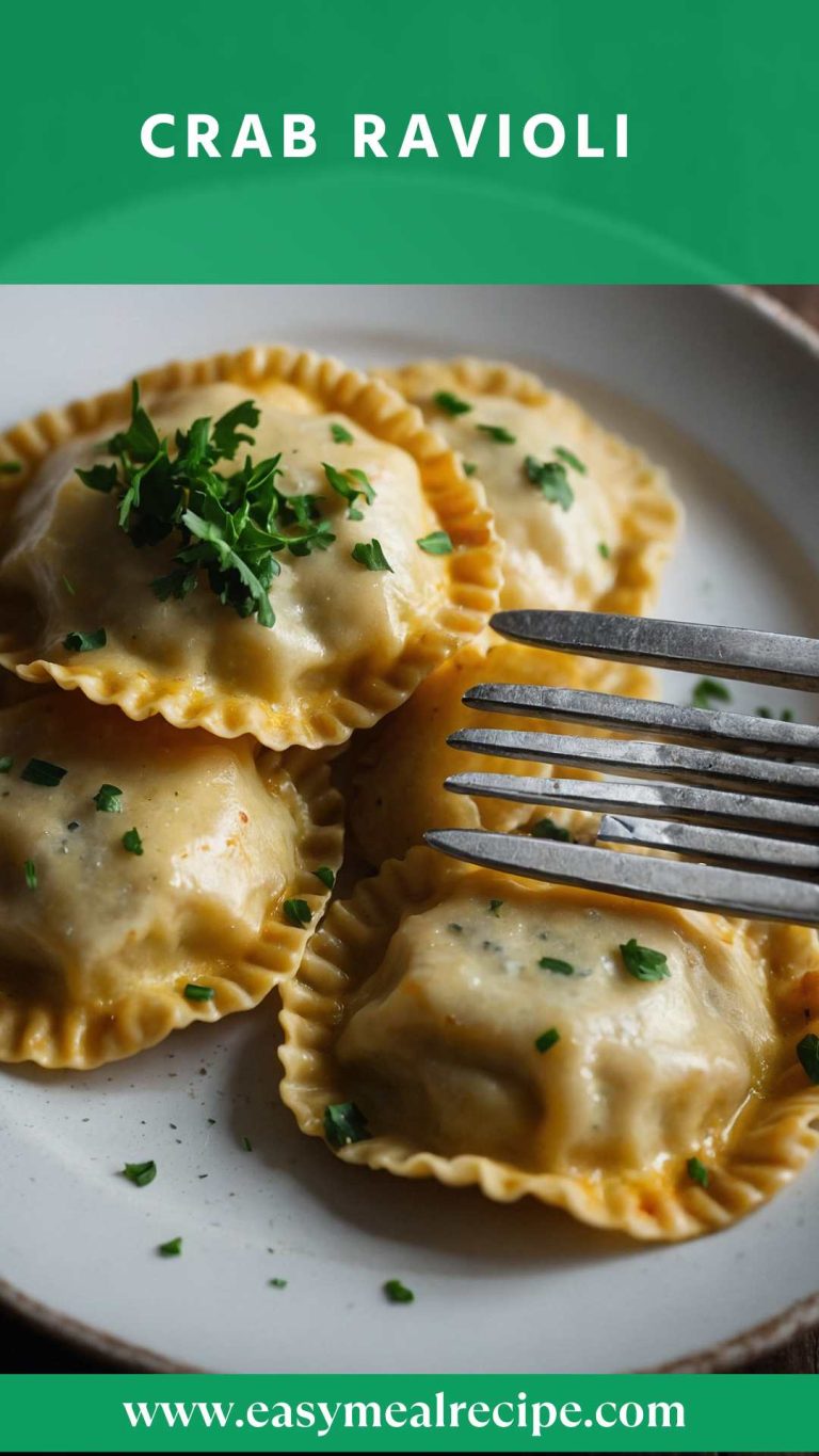 Crab Ravioli – Easy Meal Recipe