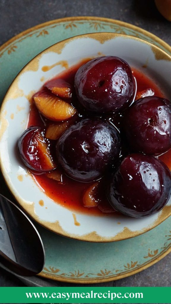 How to make Stewed Plums