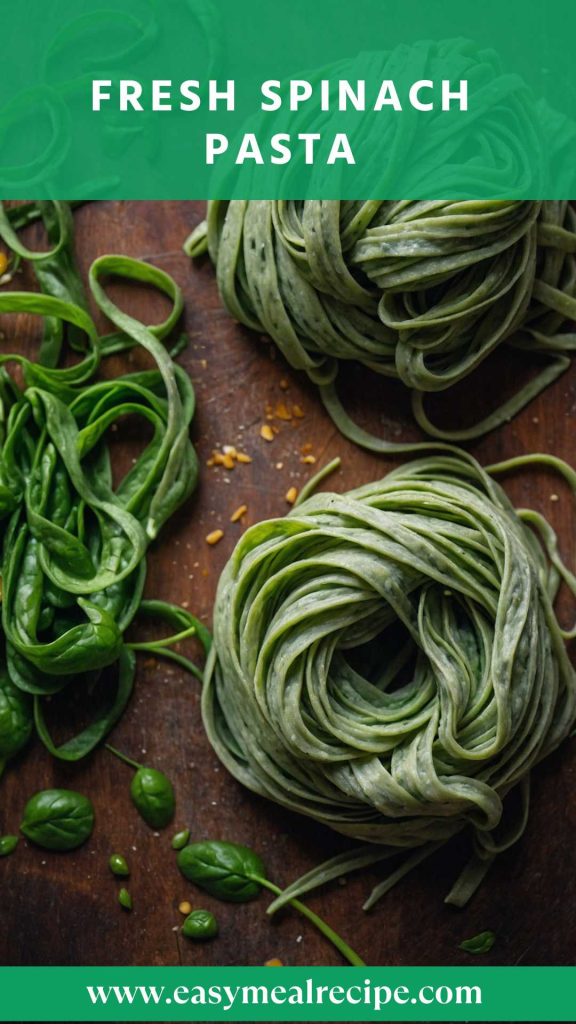 Fresh Spinach Pasta