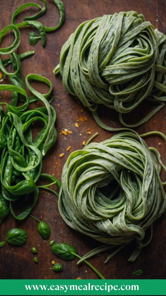 Fresh Spinach Pasta Recipe Fresh Spinach Pasta Recipe
