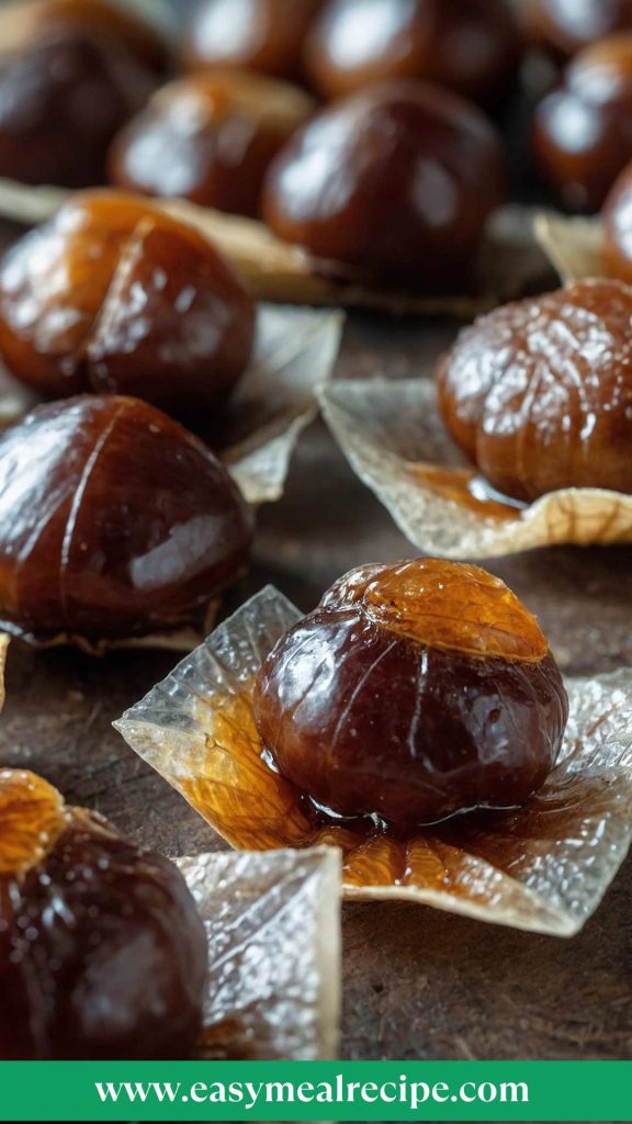 How to make Marron Glacé Candied Chestnuts How to make Marron Glacé Candied Chestnuts