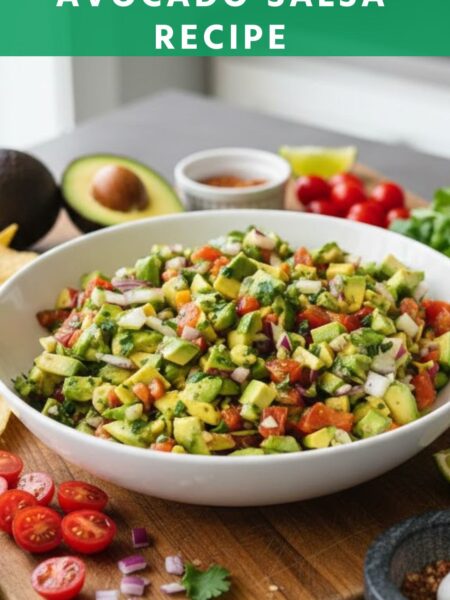 Avocado Salsa Recipe