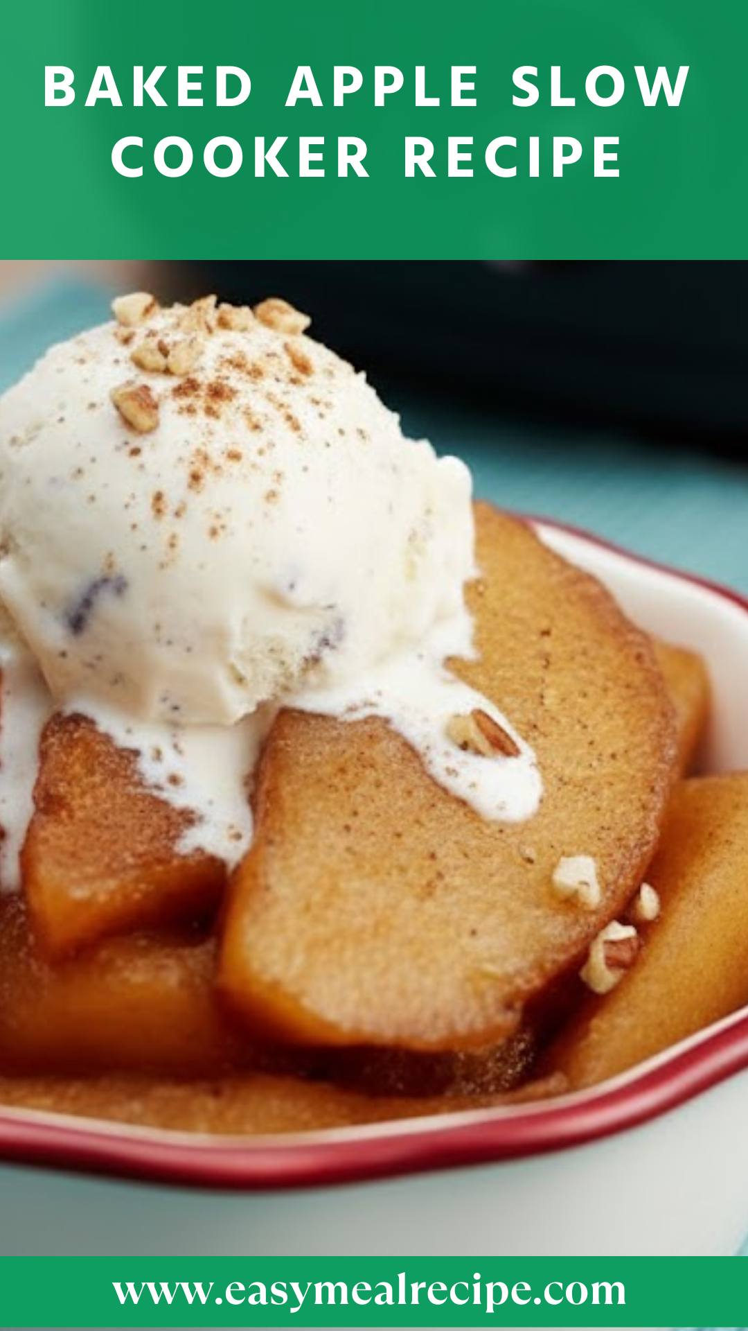 Baked Apple Slow Cooker Recipe
