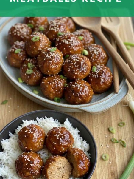 Asian Turkey Meatballs Recipe