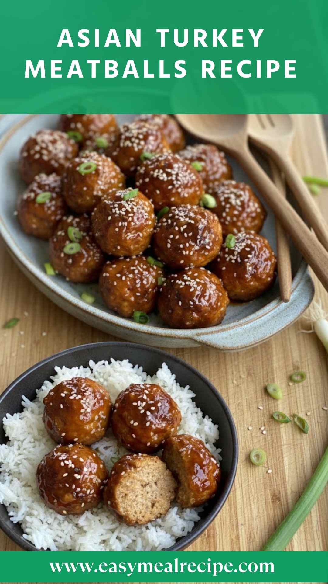 Asian Turkey Meatballs Recipe