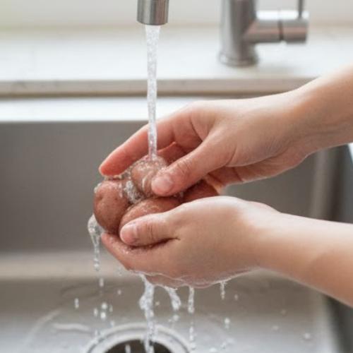 Step 1: Prepare the Potatoes Step 1: Prepare the Potatoes