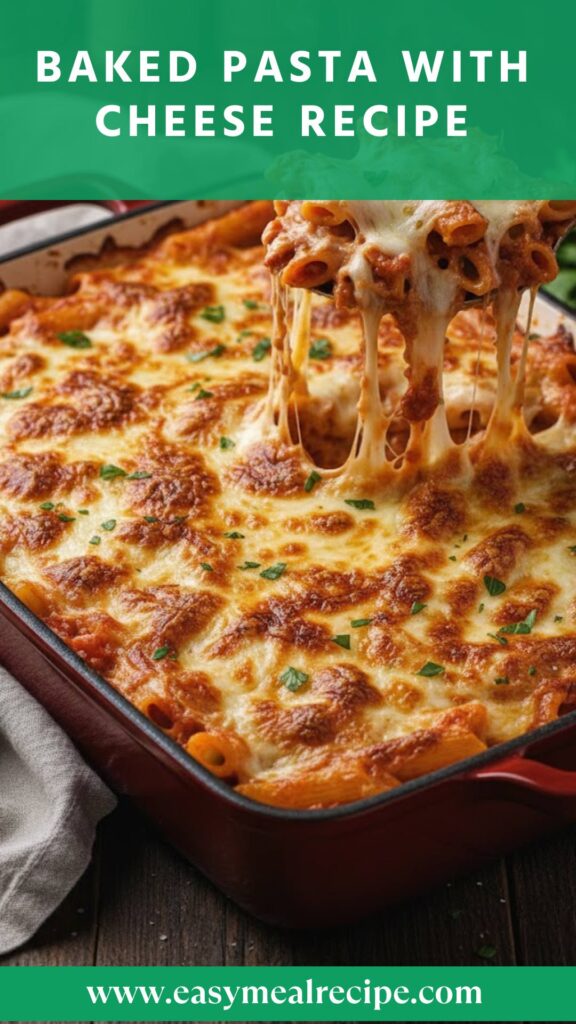 Baked Pasta With Cheese Recipe