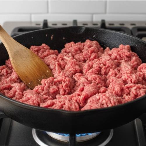 Step 2: Brown the Beef Step 2: Brown the Beef