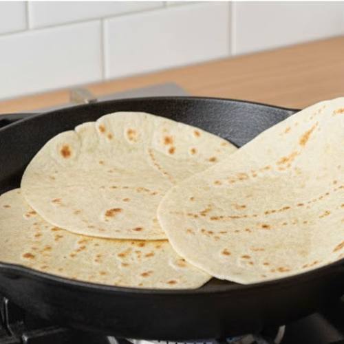 Step 4: Warm the Tortillas Step 4: Warm the Tortillas
