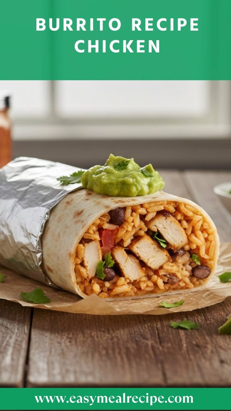 Burrito Recipe Chicken – Easy Meal Recipe