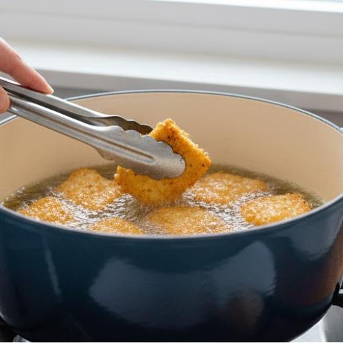 Step 5: Fry the Catfish Bites