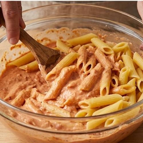 Step 4: Combine the Pasta and Sauce Step 4: Combine the Pasta and Sauce