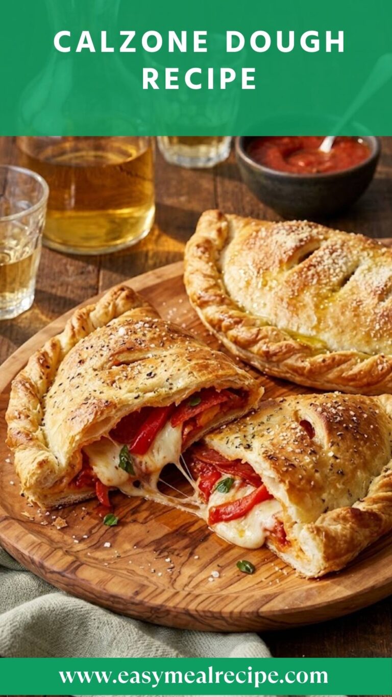Calzone Dough Recipe – Easy Meal Recipe