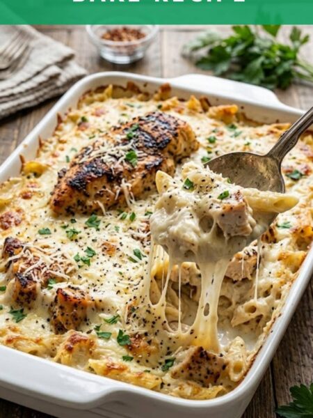 Chicken Alfredo Bake Recipe