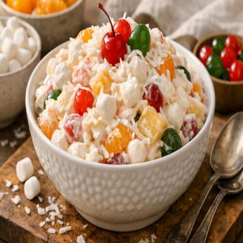 Cup Ambrosia Salad Recipe