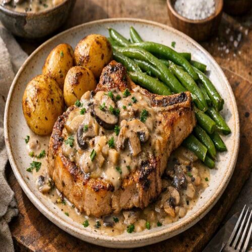 Baked Pork Chop With Mushroom Soup Recipe
