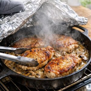 Baked Pork Chop With Mushroom Soup Recipe step 4