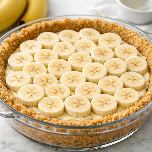 Step 6: Layer Two: Fresh Bananas