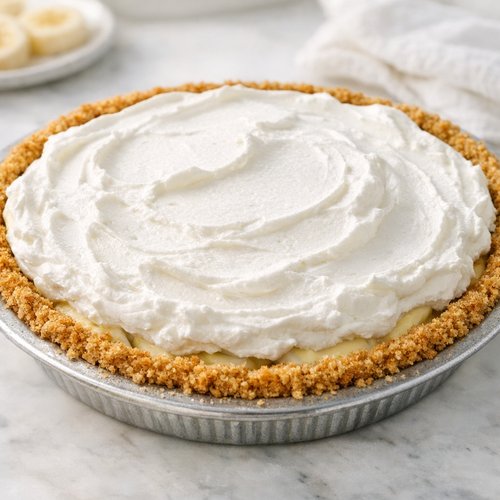 Step 8: The Crown: Final Whipped Cream Layer