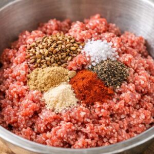 Beef Italian Sausage Recipe Homemade step 3