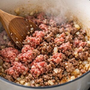 Beef Macaroni Soup Recipe step 2