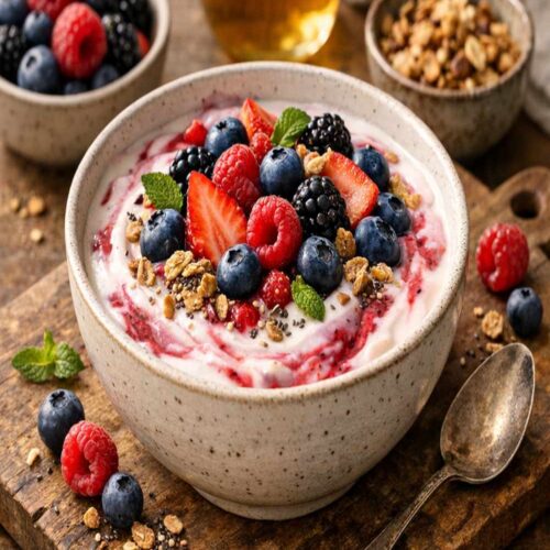 Berry Yogurt Recipe Meal Prep