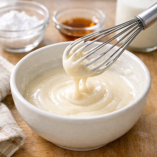 Step 8: Make Your Glaze While Rolls Cool Slightly