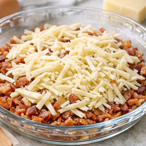 Step 3: Layer Your Filling Ingredients in the Pie Plate