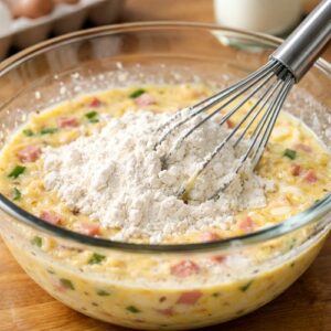 Bisquick Impossible Quiche Recipe step 6
