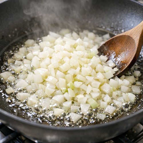 Step 3: Sauté the Onion—Building Your Flavor Foundation